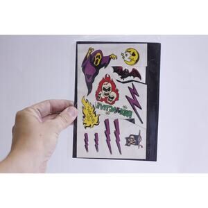 Vintage Halloween Press On Tattoos, Spook, Spooky, October WH-011 175